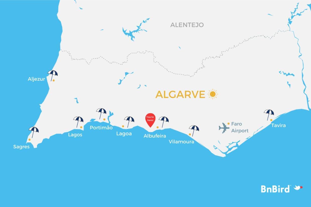 Albufeira Family Holidays With Pool View Екстер'єр фото